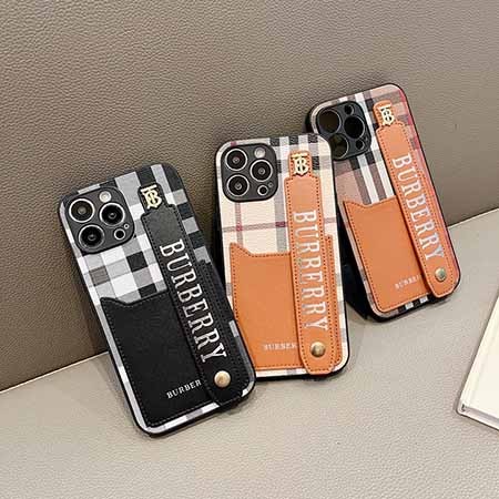 Burberry iphone16 ケースチェック柄