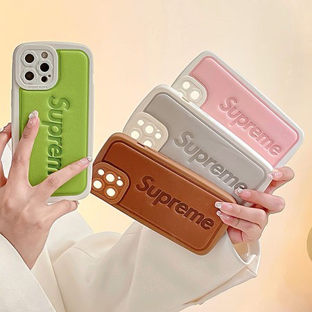 3D立体字母ブランドSupreme iphone16 ケース