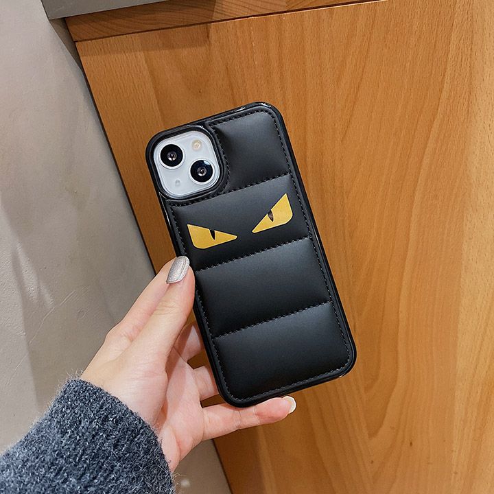  Fendi iphone14pro ケースブラックシンプル