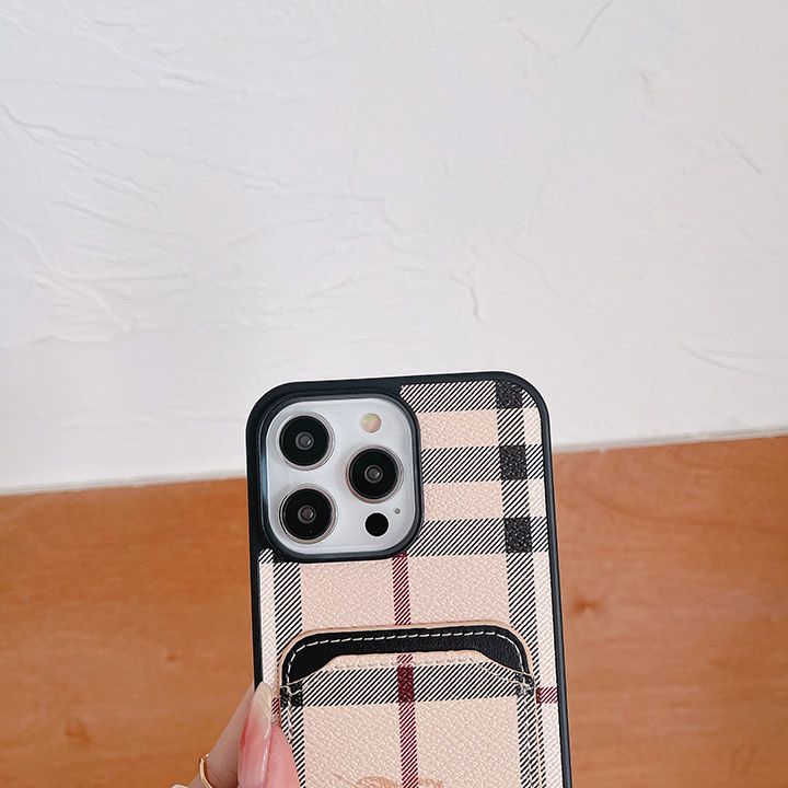 最新Burberry iPhone14ケースレザー