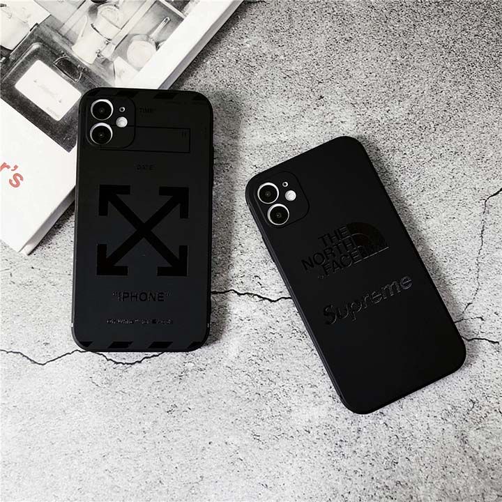 The North Face iPhone16 ケースシンプル風黒