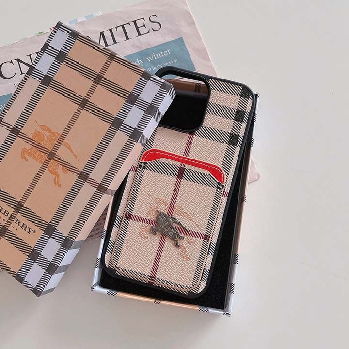 最新Burberry iPhone14ケースレザー