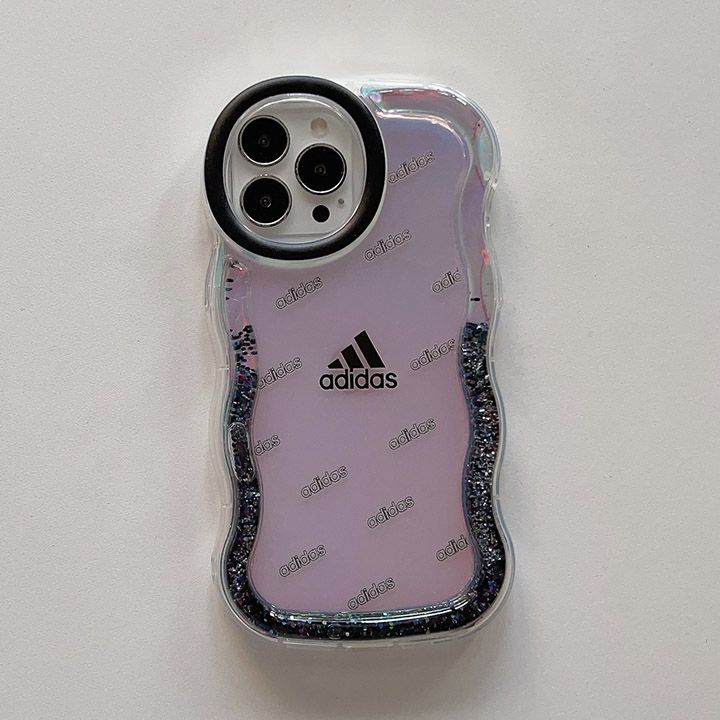 adidas iphone15 ケースアクリル