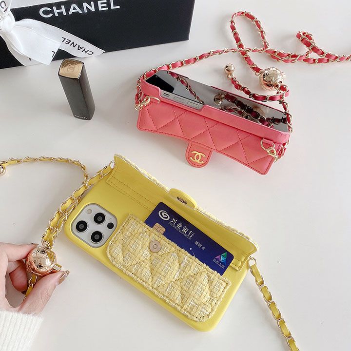 Chanel iphone14 ケースいれ肩掛け斜め掛け