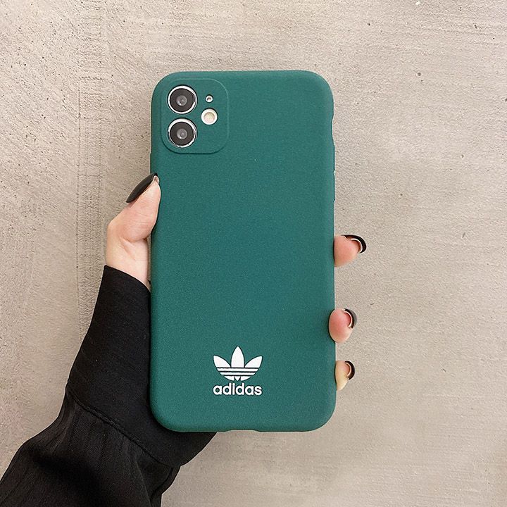 シンプル風 Adidas スマホケースiphone16