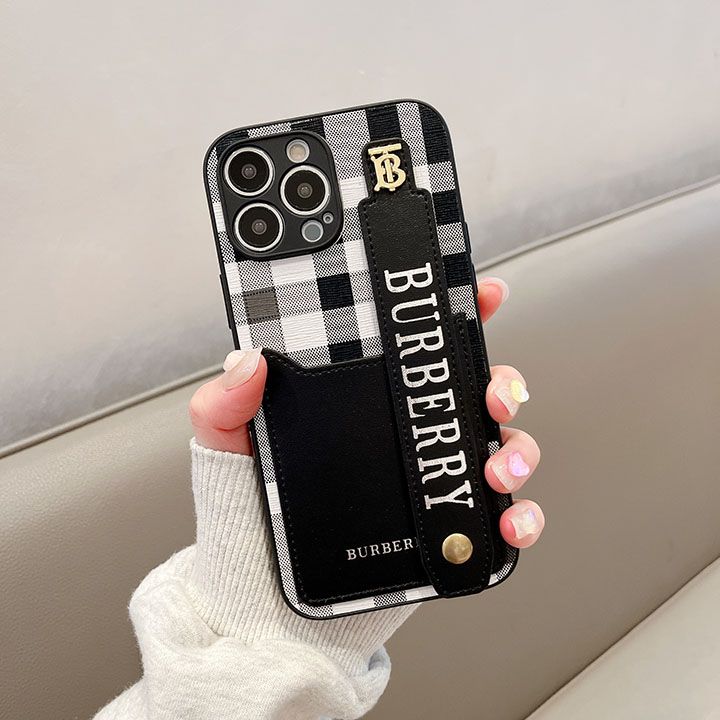 Burberry iphone16 ケースチェック柄