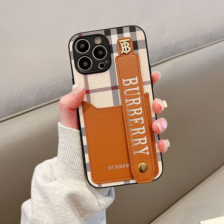 Burberry iphone16 ケースチェック柄