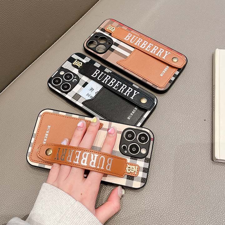 Burberry iphone16 ケースチェック柄