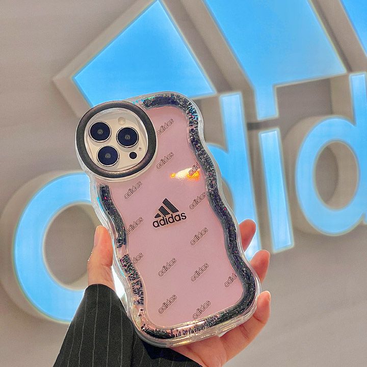 adidas iphone15 ケースアクリル