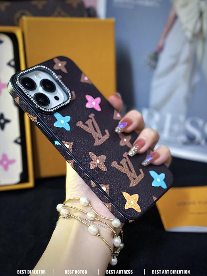 LV iphone15 ケースLV ダイヤモンド付き