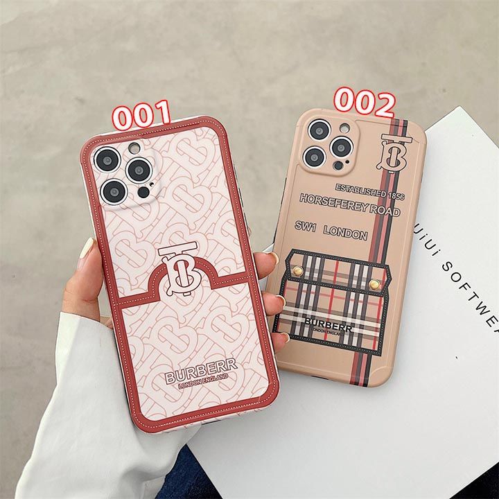 Burberry iphone15 ケース透明