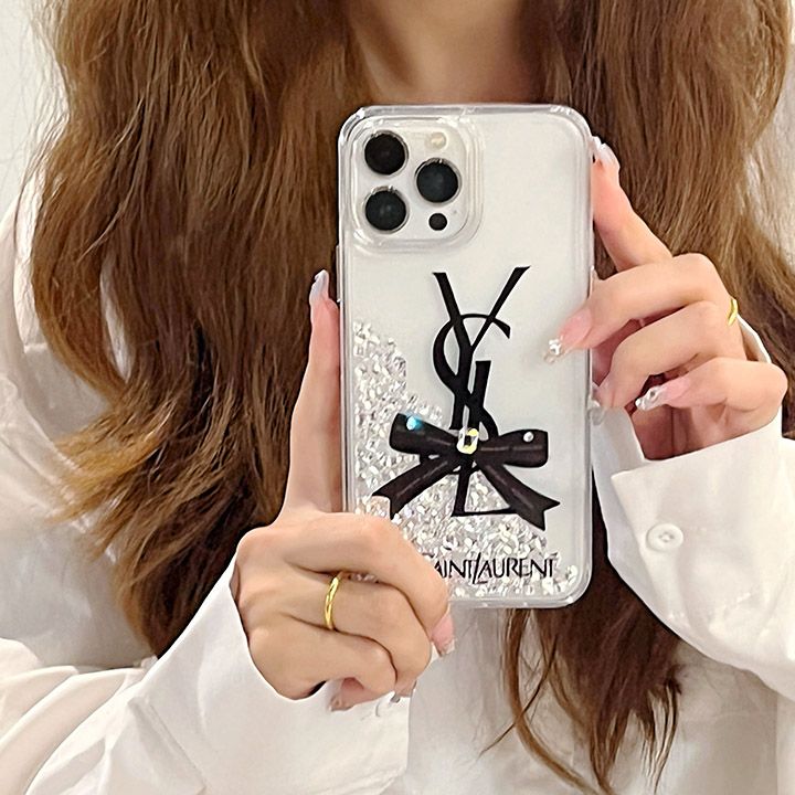 YSL iphone15ケース個性Ins風