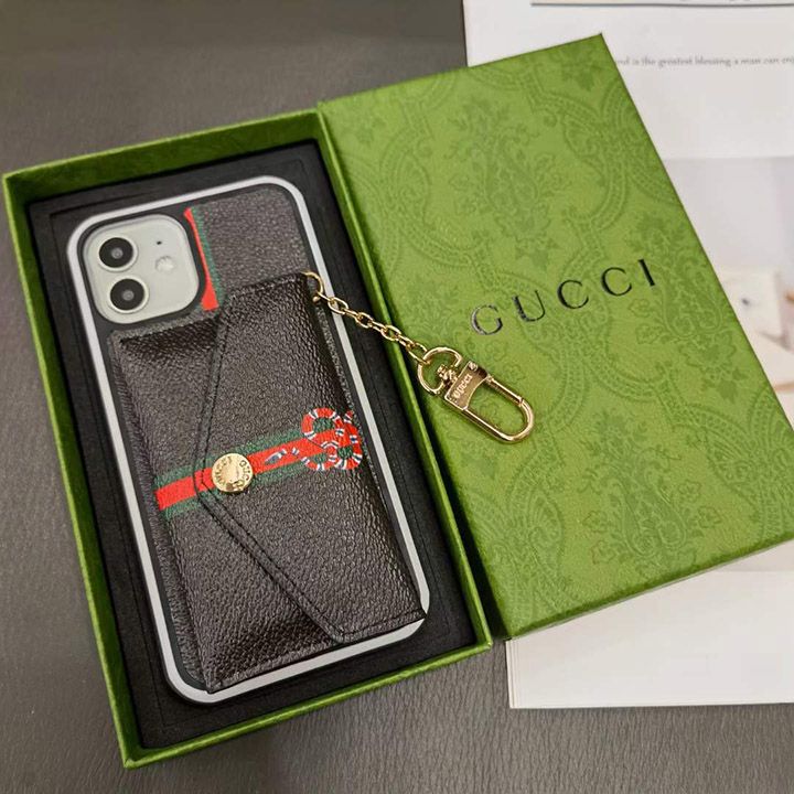 Gucci ビジネス風スマホケースiphone15